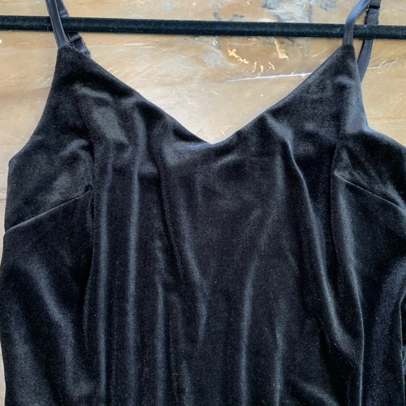 Velvet jumper suit with pockets - Picture 14 of 14